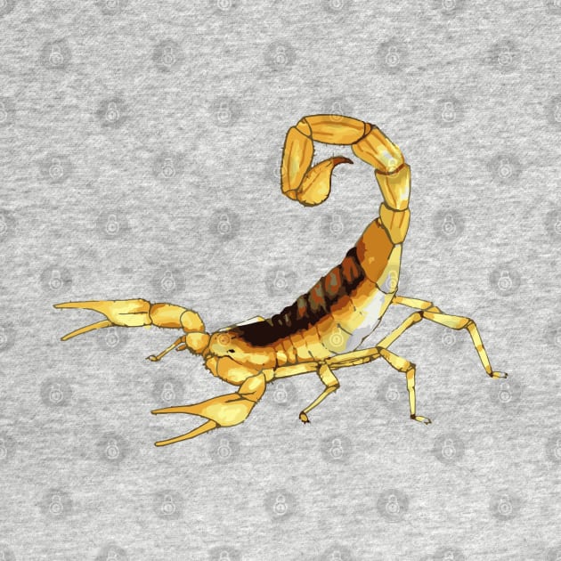 Scorpion by Sticker Steve